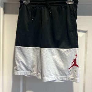 White and black like Jordan basketball shorts